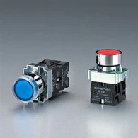 Interruptor de botón pulsador de larga duración de 22 mm